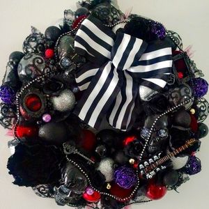 Handmade Halloween Wreath